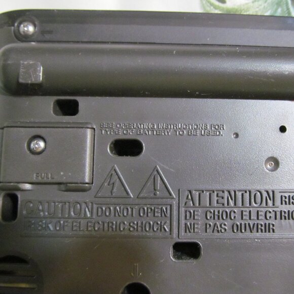 Sony ICF-C218 FM/AM Clock Radio Dream Machine w/ Auto Time Set Tested & Working - Picture 9 of 10